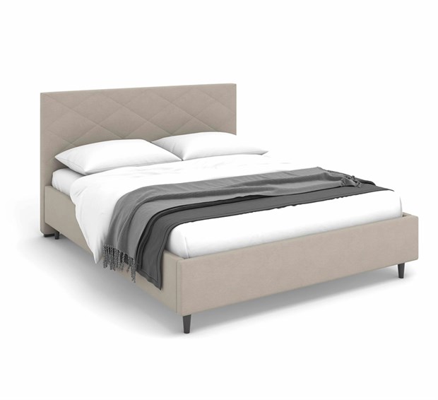 Кровать Fortis Аликанте Сканди на 180 (Lounge 02) с основанием 1951