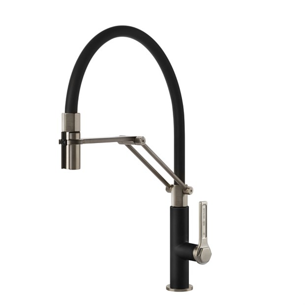 Смеситель для кухни Gessi OFFICINE                                                    
                            60055#599 Finox / Matte Black 60055#599
