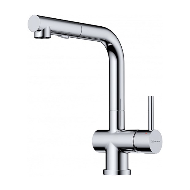 Смеситель для кухни Omoikiri KORIYAMA-S                                                    
                            4991006 нержавеющая сталь 4991006