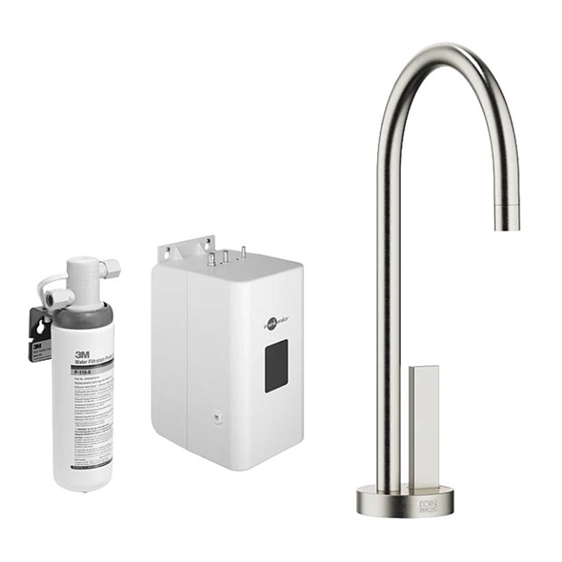 Комплект для приготовления горячей и холодной воды: кран + бак с фильтром Dornbracht TARA ULTRA 17861875-06+1289297090