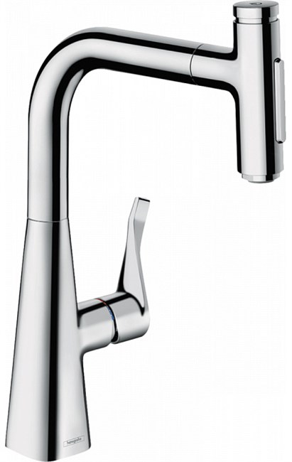 Смеситель для кухни HANSGROHE METRIS SELECT M71                                                    
                            73817000 хром 73817000