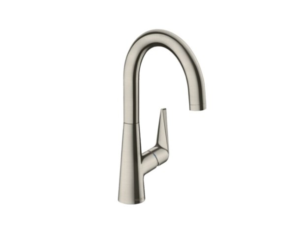Смеситель для кухни, Hansgrohe, Talis M51, цвет-сталь 72814800