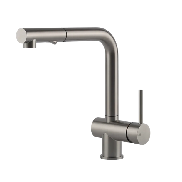 Смеситель для кухни Gessi ACCIAIO                                                    
                            60600#239 цвет-steel brushed 60600#239
