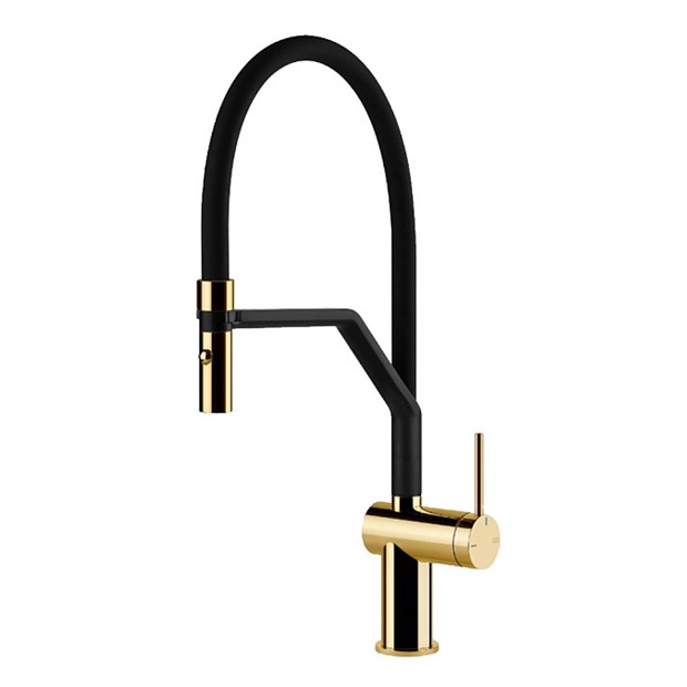 Смеситель для кухни Gessi INEDITO                                                    
                            60429#246 цвет-золото PVD 60429#246