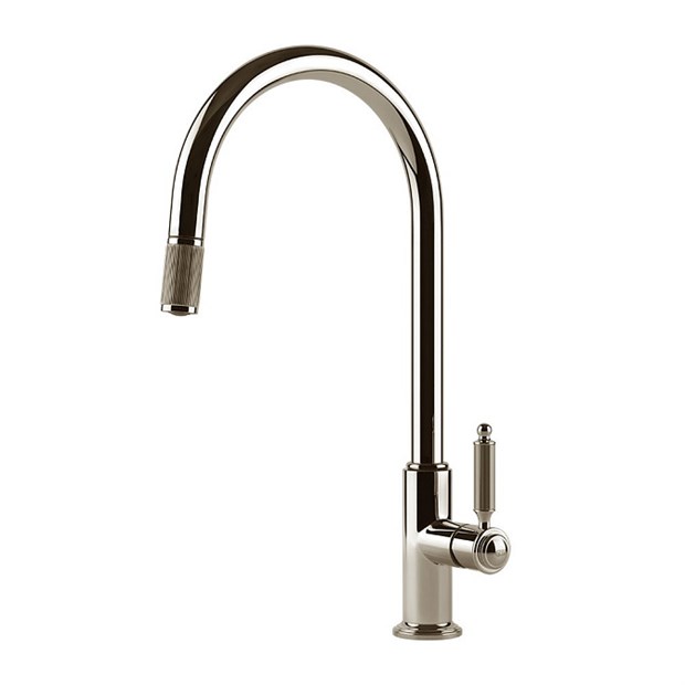 Смеситель для кухни Gessi                                                     
                            60622#720 цвет-никель PVD 60622#720