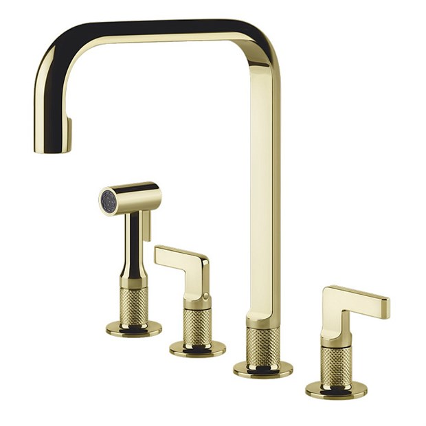 Смеситель для кухни Gessi INCISO                                                    
                            58703#710 латунь PVD 58703#710