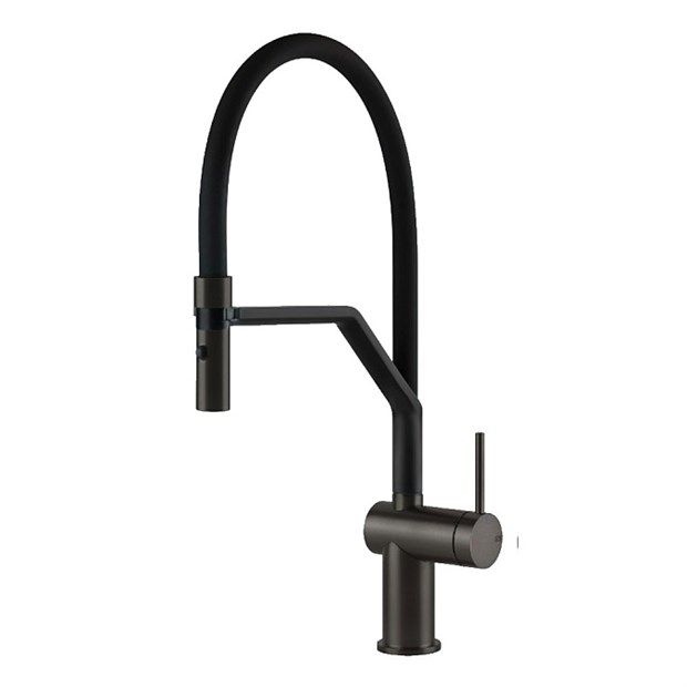 Смеситель для кухни Gessi INEDITO                                                    
                            60429#299 черный матовый 60429#299