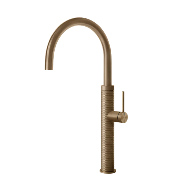 Смеситель для кухни Gessi                                                     
                            60018#726 warm bronze brushed PVD 60018#726