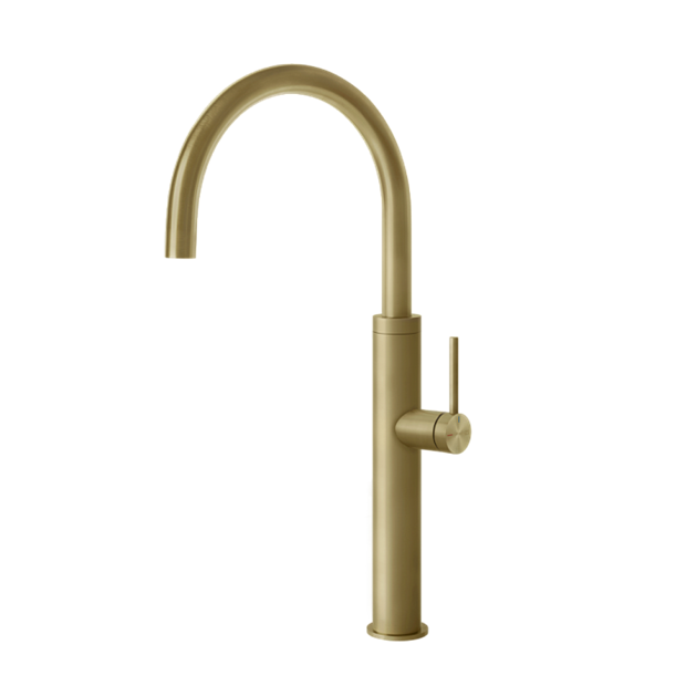Смеситель для кухни Gessi GESSI 316                                                    
                            60016#727 цвет-браш.латунь PVD 60016#727