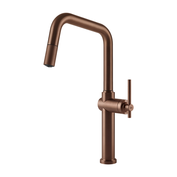 Смеситель для кухни Gessi HABITO                                                    
                            60652#708 цвет-браш.медь PVD 60652#708