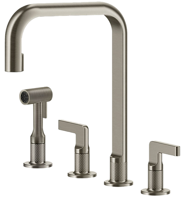 Смеситель для кухни Gessi INCISO                                                    
                            58703#149 FINOX BRUSHED NICKEL 58703#149
