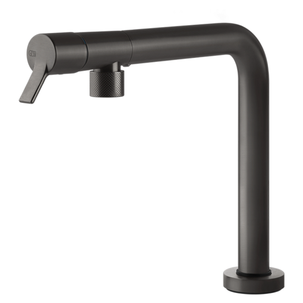 Смеситель для кухни Gessi SU&GIU’                                                    
                            60071#707 цвет-Black Metal Brushed PVD 60071#707