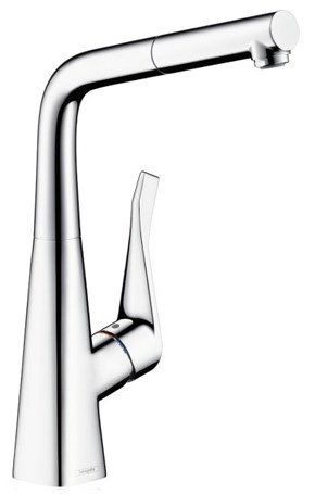 Смеситель для кухни HANSGROHE Metris                                                    
                            14821000 хром 14821000