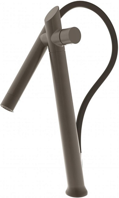 Смеситель для кухни Carlo Frattini Kitchen GALILEO                                                    
                            F7050CS BRUSHED BLACK CHROME F7050CS