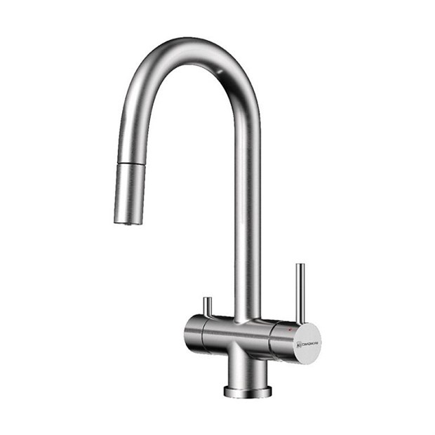 Смеситель для кухни Omoikiri Akita-S                                                    
                            4994302 нержавеющая сталь 4994302