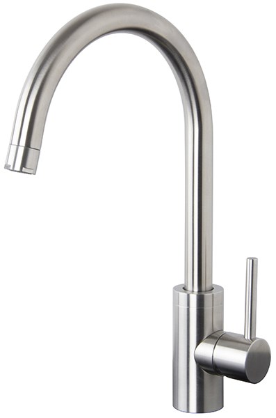 Смеситель для кухни Carlo Frattini Kitchen                                                    
                            F7057INOX нержавеющая сталь F7057INOX