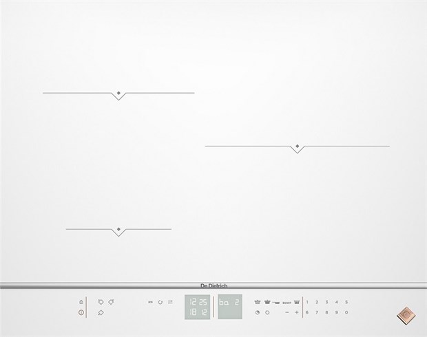Варочная панель De Dietrich                                                     
                            DPI7572W DPI7572W