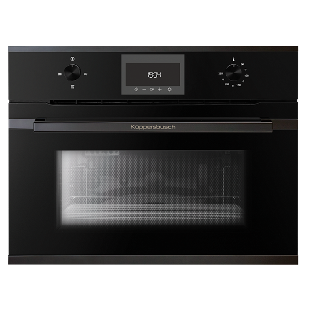 Микроволновая печь  Kuppersbusch                                                     
                            CM 6330.0 S2 Black Chrome CM 6330.0 S2