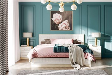 Спальный гарнитур Fortis Оливия комплектация 3 НМ 040 сп3