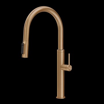 Смеситель для кухни Gessi 316 FLESSA                                                    
                            60822#726 цвет-warm bronze brushed PVD 60822#726
