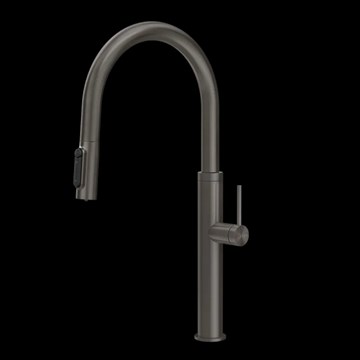Смеситель для кухни Gessi 316 FLESSA                                                    
                            60822#707 цвет-black metal brushed PVD 60822#707
