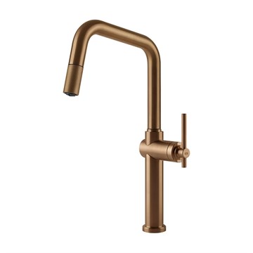 Смеситель для кухни Gessi HABITO                                                    
                            60652#726 цвет-Warm Bronze Brushed PVD 60652#726
