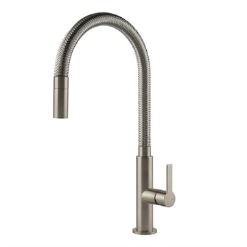 Смеситель для кухни Gessi Mesh                                                    
                            60003#149 FINOX BRUSHED NICKEL 60003#149