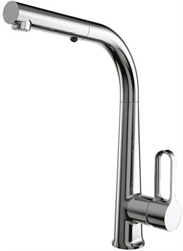 Смеситель для кухни Carlo Frattini Kitchen                                                    
                            F7026CS BRUSHED BLACK CHROME F7026CS