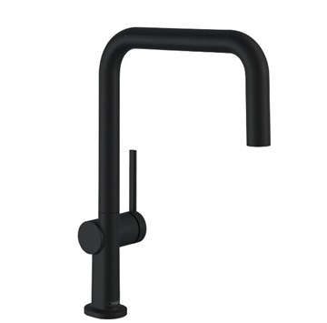 Смеситель для кухни, Hansgrohe, Talis M54, цвет-черный матовый 72806670