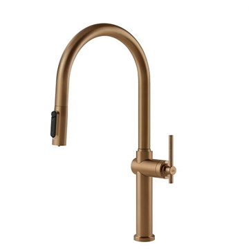 Смеситель для кухни Gessi HABITO                                                    
                            60872#726 цвет-warm bronze brushed PVD 60872#726