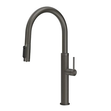 Смеситель для кухни Gessi 316 CESELLO                                                    
                            60826#707 цвет-black metal brushed PVD 60826#707