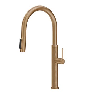 Смеситель для кухни Gessi 316 MECCANICA                                                    
                            60824#726 цвет-warm bronze brushed PVD 60824#726
