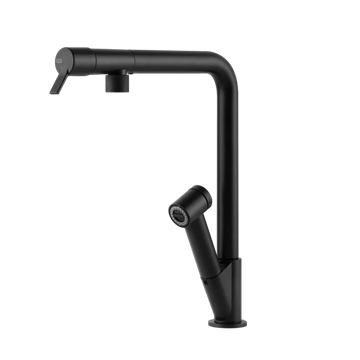 Смеситель для кухни Gessi FISSO                                                    
                            60640#299 цвет-черный матовый 60640#299