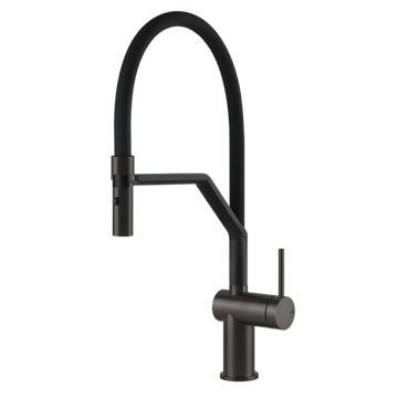 Смеситель для кухни Gessi INEDITO                                                    
                            423627 цвет-black metal brushed PVD 423627