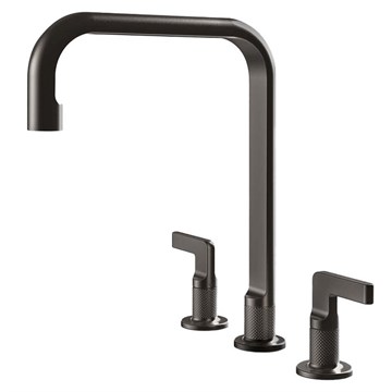 Смеситель для кухни Gessi INCISO                                                    
                            58701#707 black metal brushed PVD 58701#707