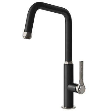 Смеситель для кухни Gessi OFFICINE                                                    
                            60051#599 черный/finox brushed nickel матовый 60051#599