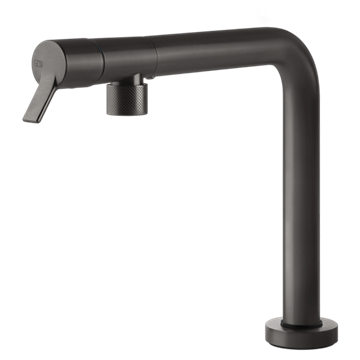 Смеситель для кухни Gessi SU&GIU’                                                    
                            60071#707 цвет-Black Metal Brushed PVD 60071#707
