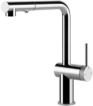 Смеситель для кухни Gessi INEDITO-GODRONATO                                                    
                            60477#031 хром 60477#031
