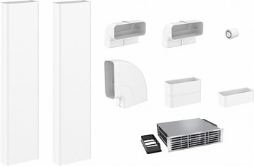 Фильтр и набор подключения вытяжки к KMDA7476 FL DFKS-U