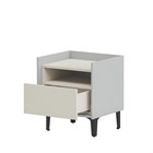 Тумба прикроватная Fortis МН-048-07 Модена Жемчуг МН-048-07