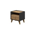 Тумба прикроватная Fortis МН-036-28(1) Сканди Графит МН-036-28(1)