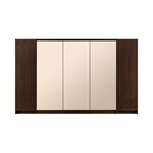 Кухонная мебель Eggersmann Vancouver & Turn element                                                    
                            MK4 (345885 + 345886) 3525 eucalyptus, стекло bronze 983, laminate dark grey, профиль черный Кухонная мебель Eggersmann Vancouver & Turn element                                                 