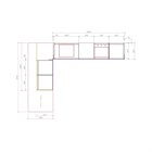 Кухонная мебель Eggersmann Paso (без аксессуаров)                                                    
                            MK2 (345898) 2712 nano black, laminate dark grey, worktop - 12mm fenix core 2712 Кухонная мебель Eggersmann Paso (без аксессуаров)                                                   