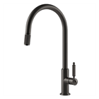 Смеситель для кухни Gessi VENTI20                                                    
                            60622#707 цвет-Black Metal Brushed PVD 60622#707