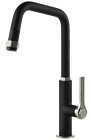 Смеситель для кухни Gessi OFFICINE                                                    
                            60053#599 матовый черный/Finox 60053#599