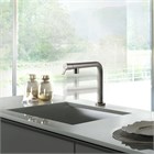 Смеситель для кухни Gessi SU&GIU’                                                    
                            60071#149 FINOX BRUSHED NICKEL 60071#149