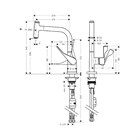 Смеситель для кухни AXOR Citterio                                                    
                            39861800 нержавеющая сталь 39861800