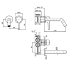 Смеситель для раковины Zucchetti                                                     
                            ZMM679.P81 ZMM679.P81