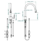 Смеситель для кухни THG                                                     
                            G7H-6181D G7H-6181D