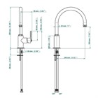 Смеситель для кухни THG                                                     
                            G7H-6181N G7H-6181N